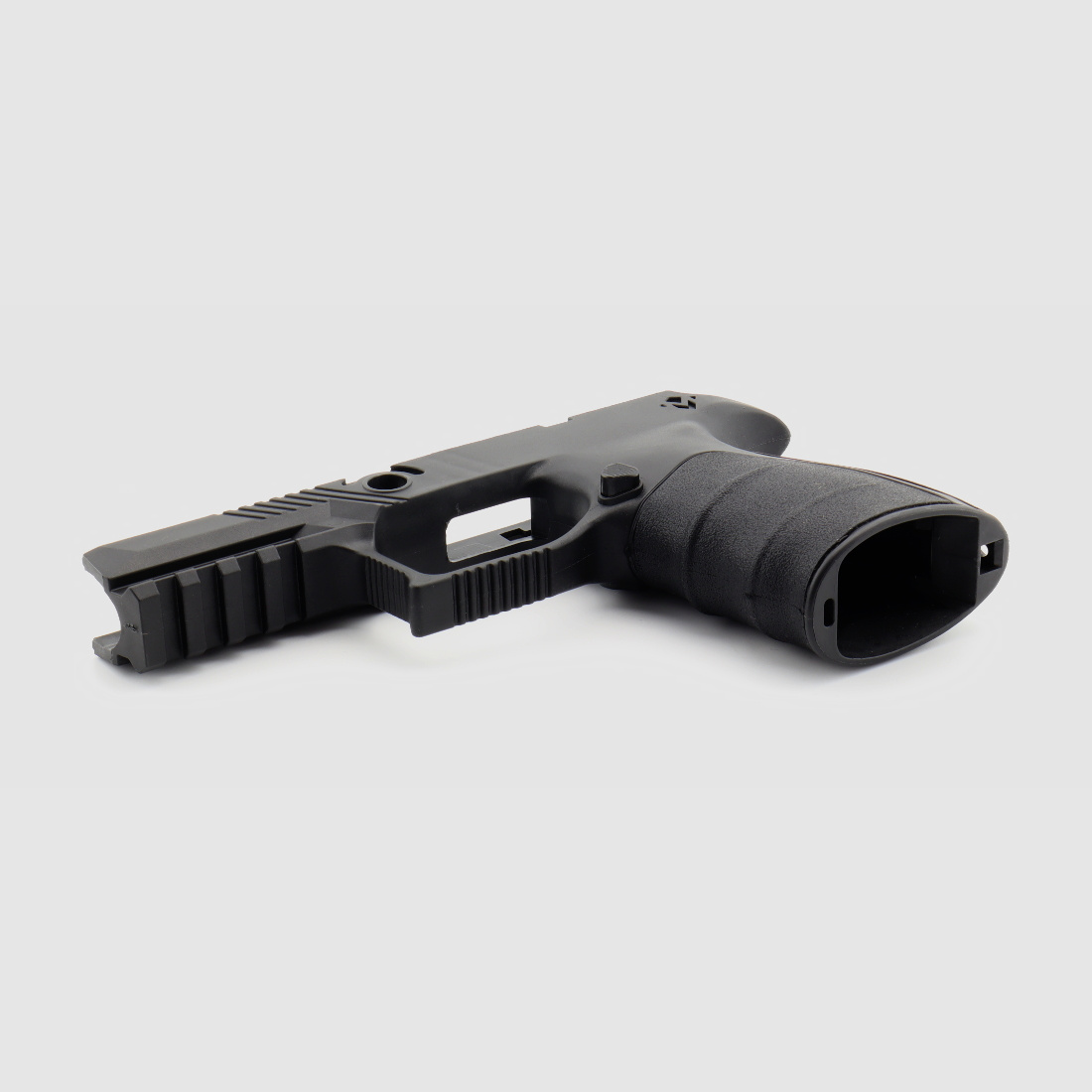 New: MIRZON grip module / grip piece for Sig Sauer P320 pistol Enhanced Black - freely available without firearms ownership license! - X5 X-Five SIG polymer pistol grip frame
