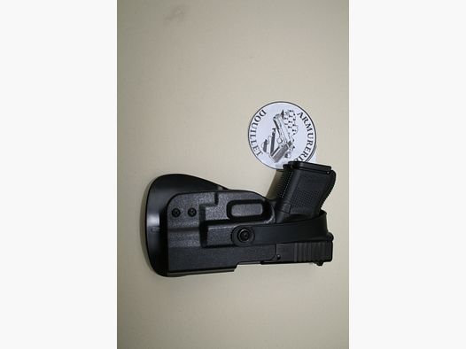 Holster rigide port haut Uncle Mike&rsquo;s pour Glock 26 (paddle)