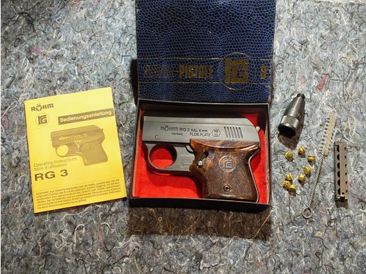 Blank pistol RG3, absolutely like new!