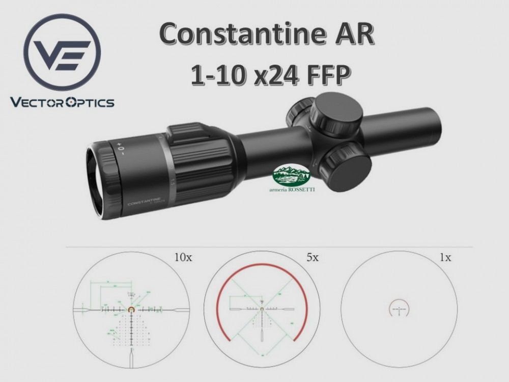 VECTOR OPTICS Costantine AR 1-10x24 HD FFP