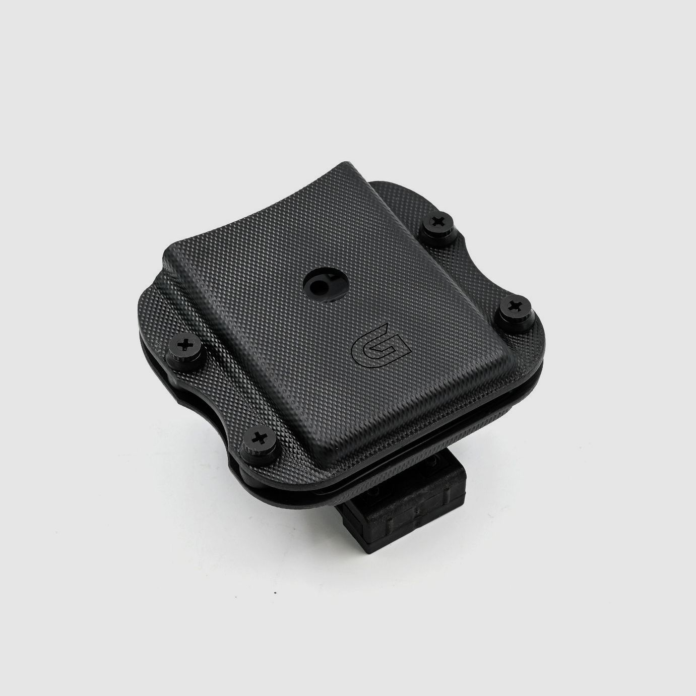 Ghost magazijntas voor AR-15/M4, zwart, enkel magazijn, met clip