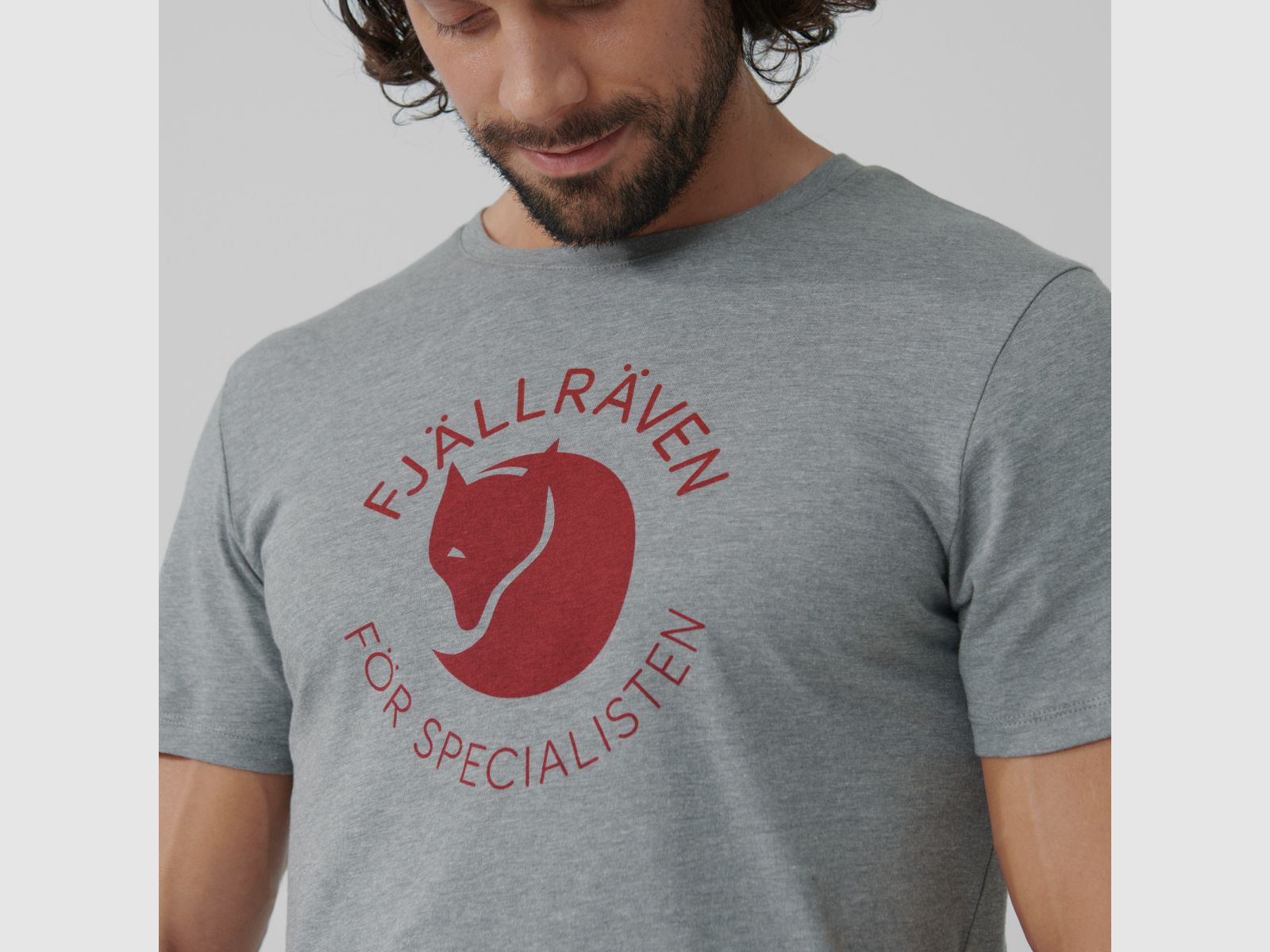 FJÄLLRÄVEN Fox T-Shirt M Grey Melange