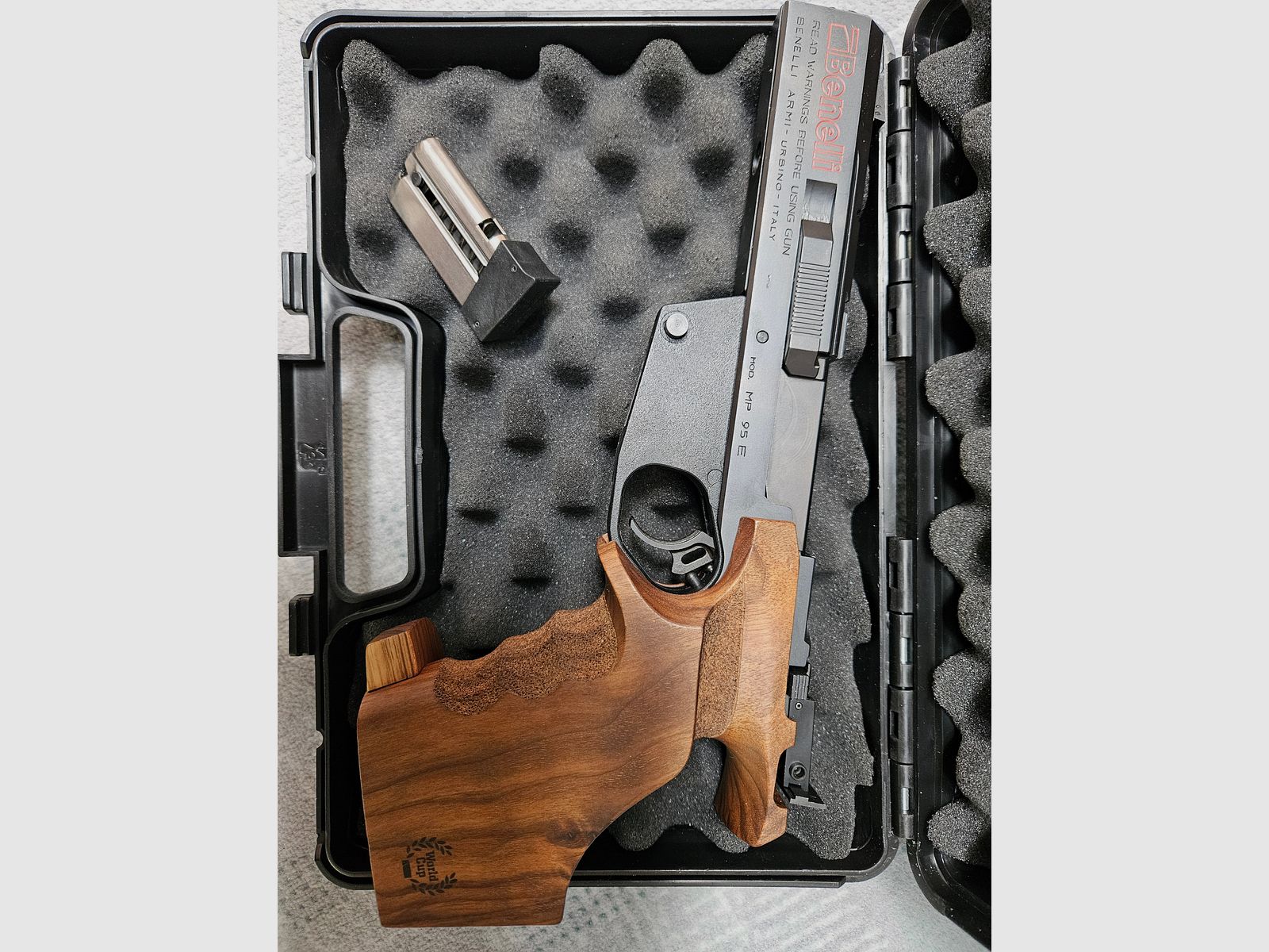 Benelli MP 95 E Kal.22 lr Matchgriff World Cup Ausführung