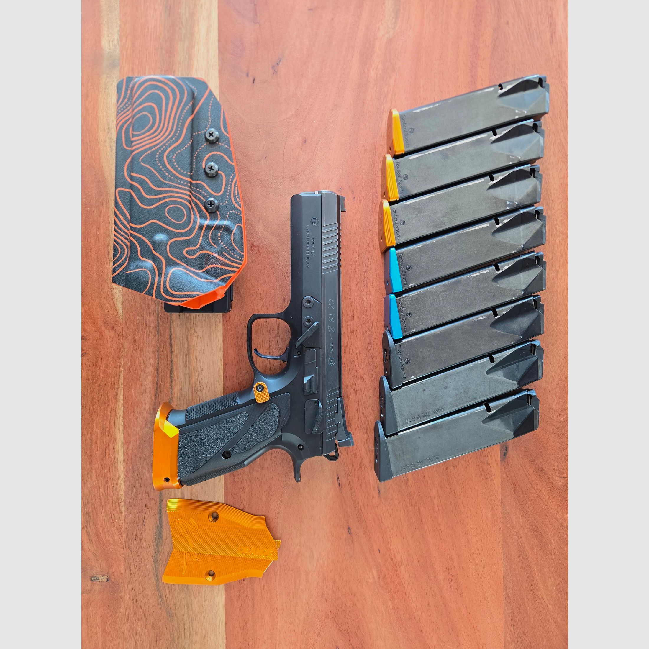 CZ TS2 Orange .40 S&W