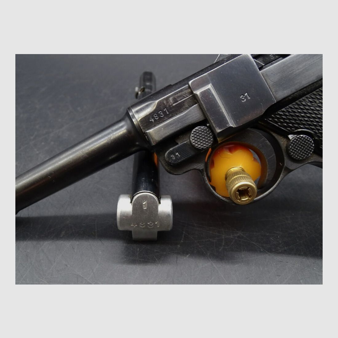 Mauser P08 byf 41 calibro 9mm Luger numero corrispondente P08 da collezione