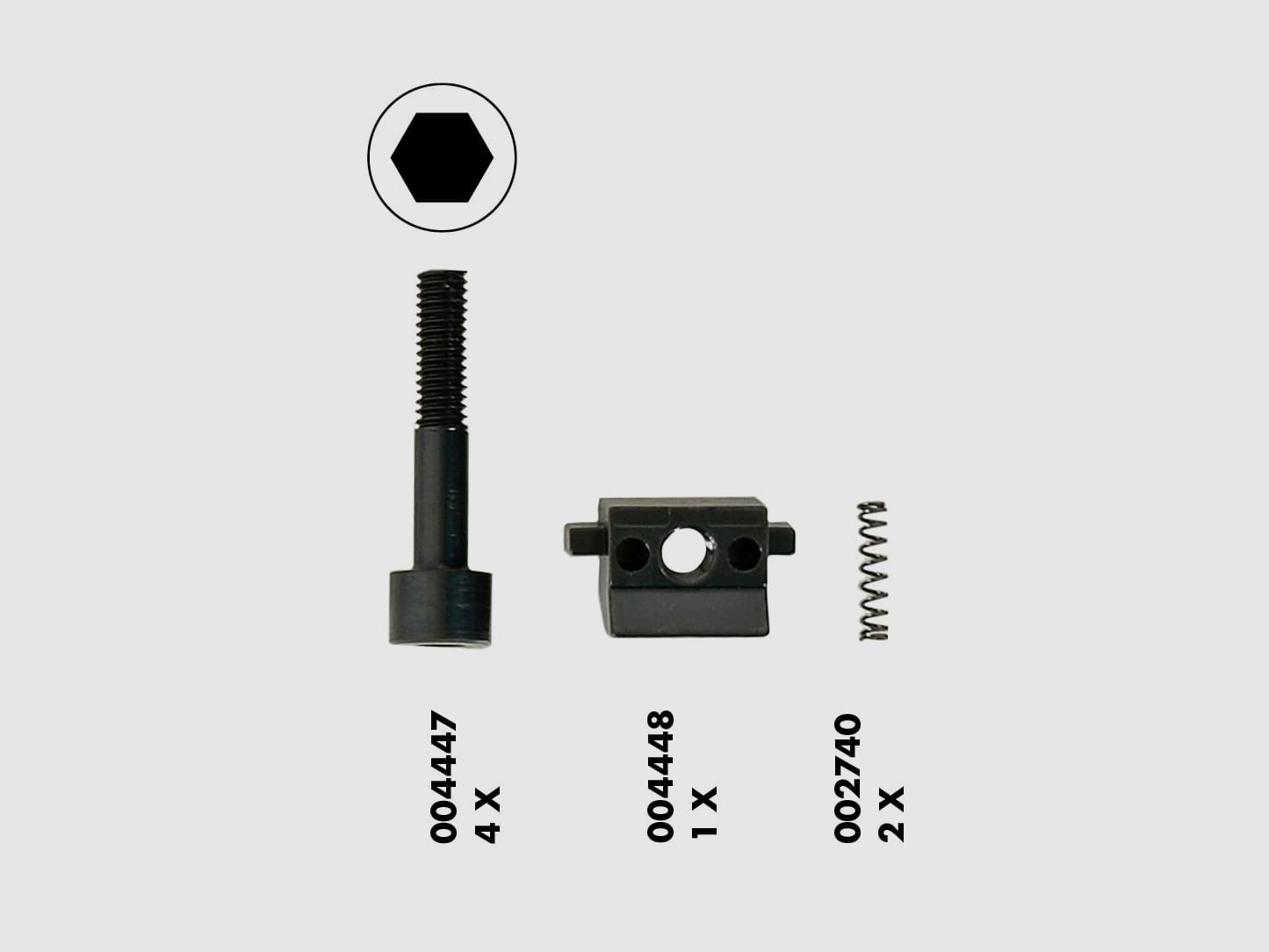 Kit de Pièces de Rechange Anschütz pour Visées de Match