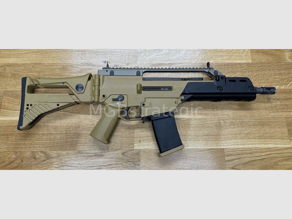 Heckler & Koch MGB243C Limited Edition semi-automatic rifle .223Rem HK243 in "G36C" barrel length Limited Edition by MGB - fixed stock - civilian version of the H&K G36C