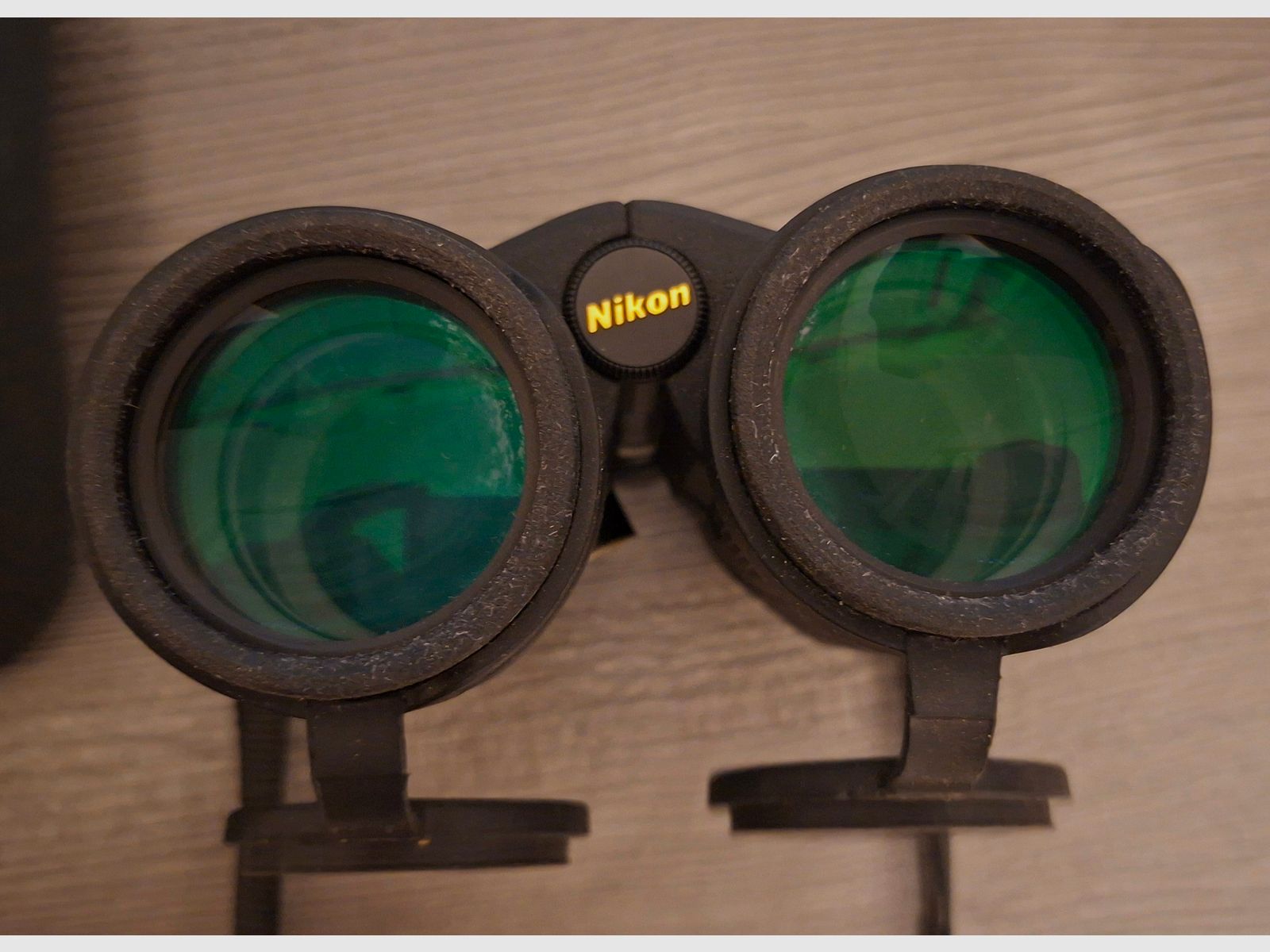 Nikon Laser Force 10x42, misuratore di distanza, binocolo, come nuovo, 