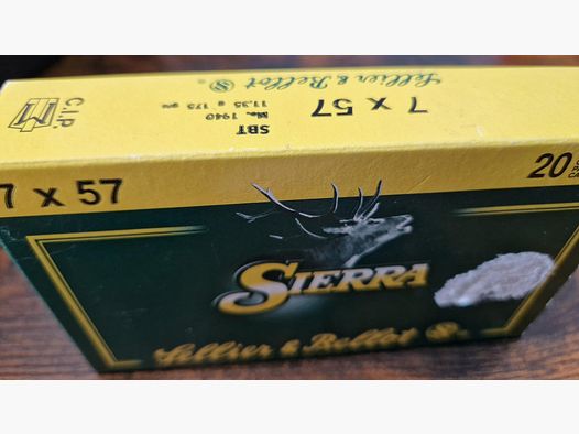 Cartouches S&B 7x57 SBT Game King neu et OVP