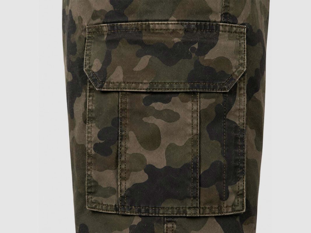 Kurze Cargo-Hose Camo 4 Taschen - Militärischer Outdoor-Stil, Bild 12 von 13