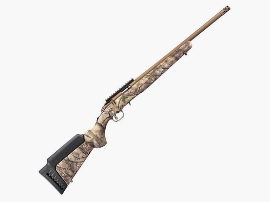 Bolt-action rifle Ruger American Rimfire blued threaded - Cal. 22 Mag