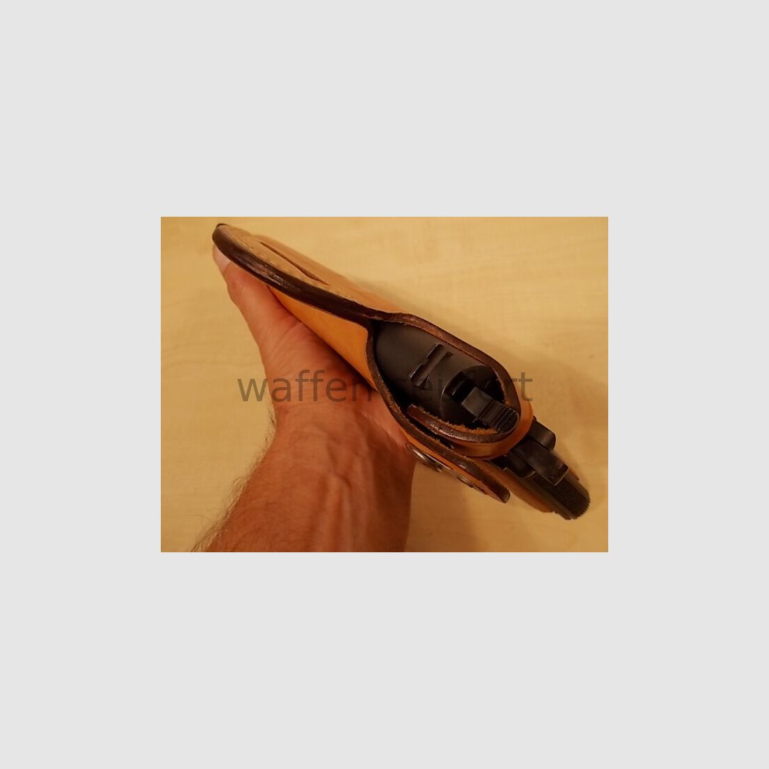 Gürtelholster Leder f. Colt Government