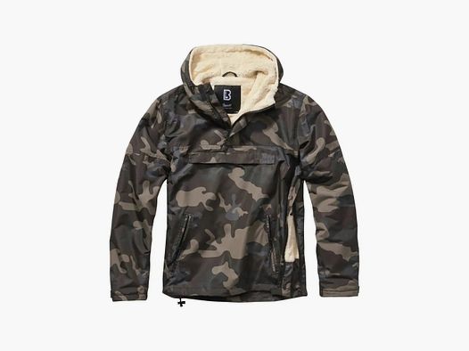 Brandit Brandit Jacket Windbreaker Sherpa - Woodland / S Men