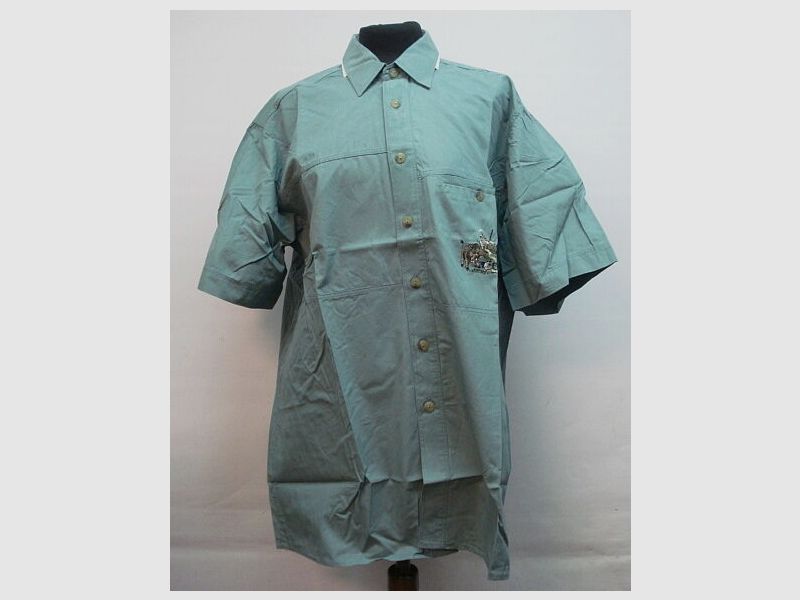 Werthe shirt with embroidery, size 41 1 chest pocket