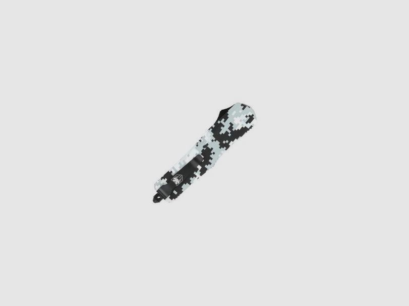 CobraTec Medium FS-3 Winter Digi Drop Serrated OTF Automatic Knife, image 5 of 8