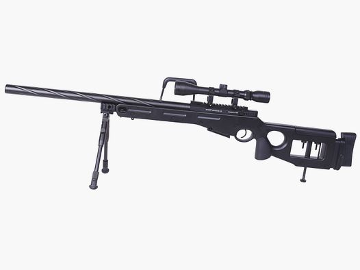 airmaX® 4420 Sniper Black 6mm - Airsoft Spring Pressure