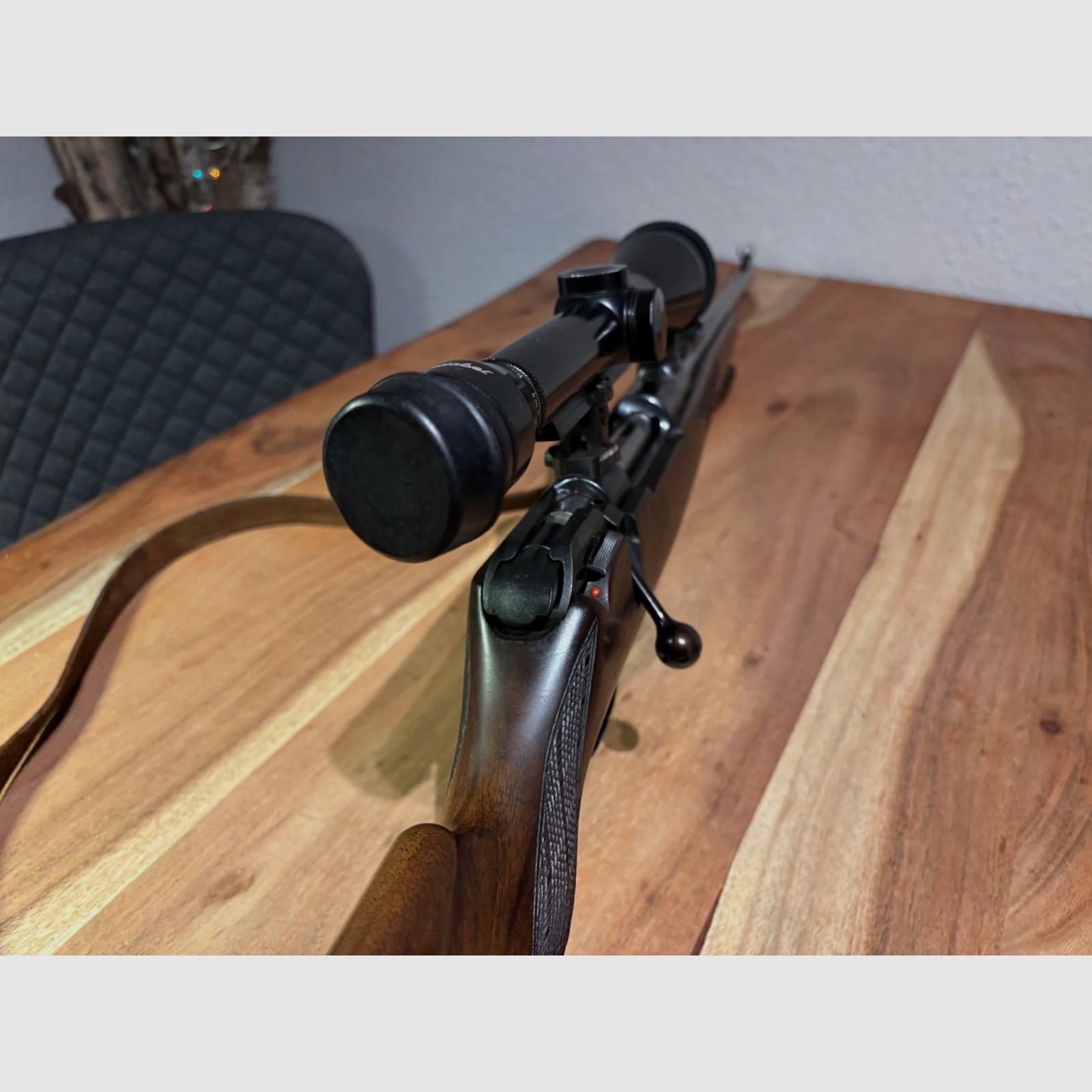Krico 700 repeating rifle 7x64 repeater + optics + magazine