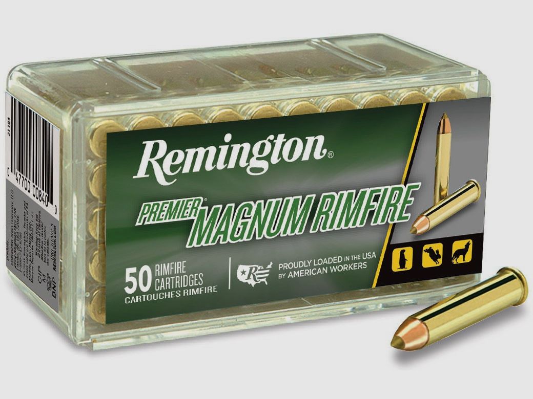 REMINGTON Premier Magnum Rimfire ACCUTIP-V – .22 Magnum – 33 grains, Bild 1 von 3