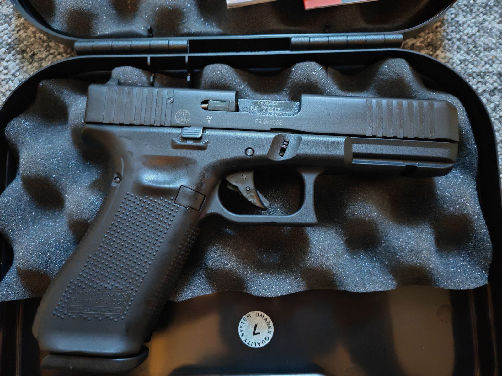 GLOCK 17 Gen 5 SV | 9mm P.A.K. Schreckschuss | PtB: 1068 | NEU & OVP
