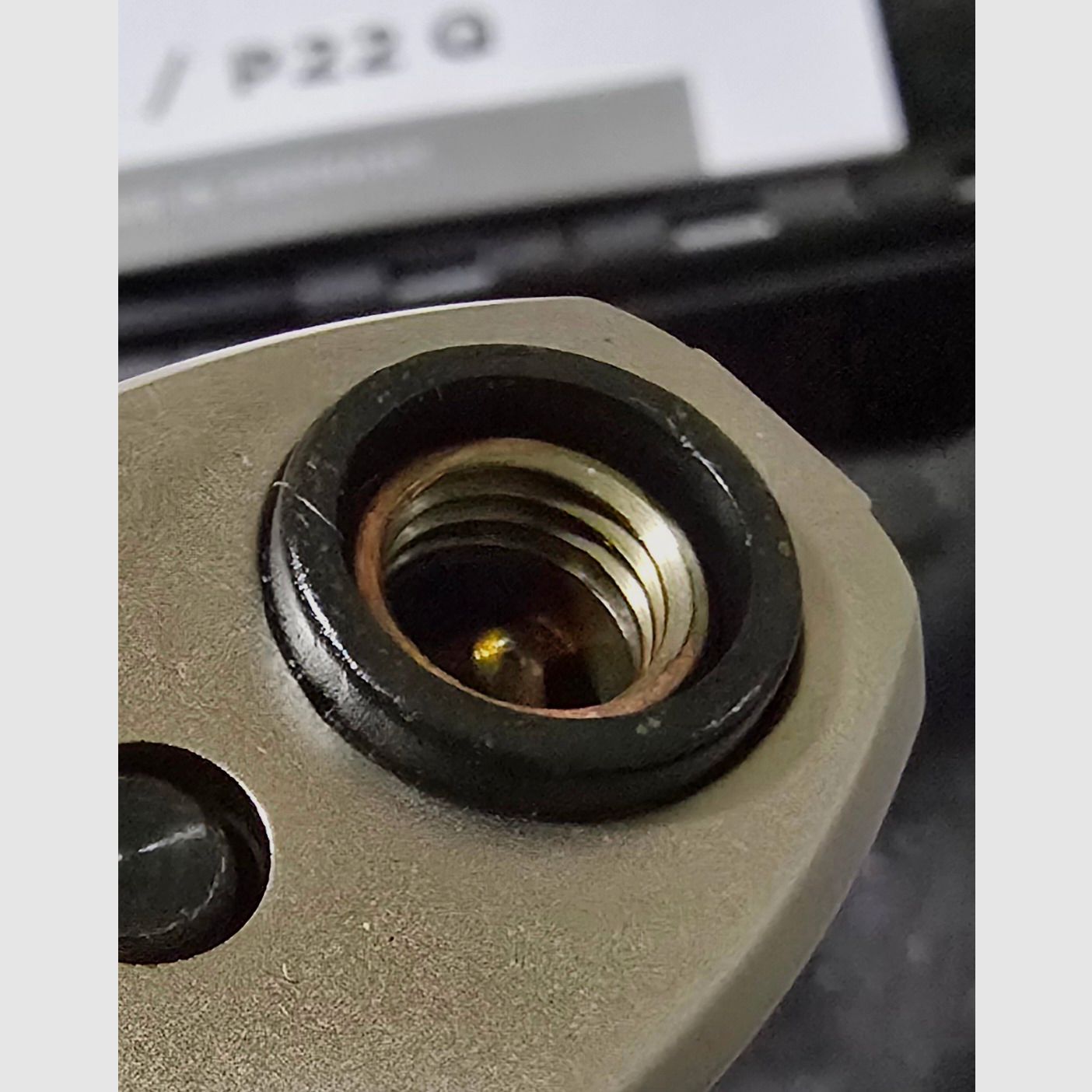 Walther P22 Q Nickel 9mm PAK Schreckschuss