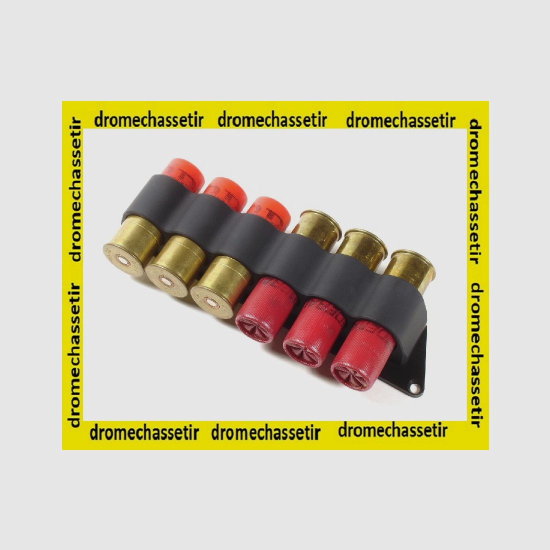 Cartouchiere Aluminium pour mossberg 500 et 590, maverick 88, pour 6 cartouches calibre 12, image 2 sur 2