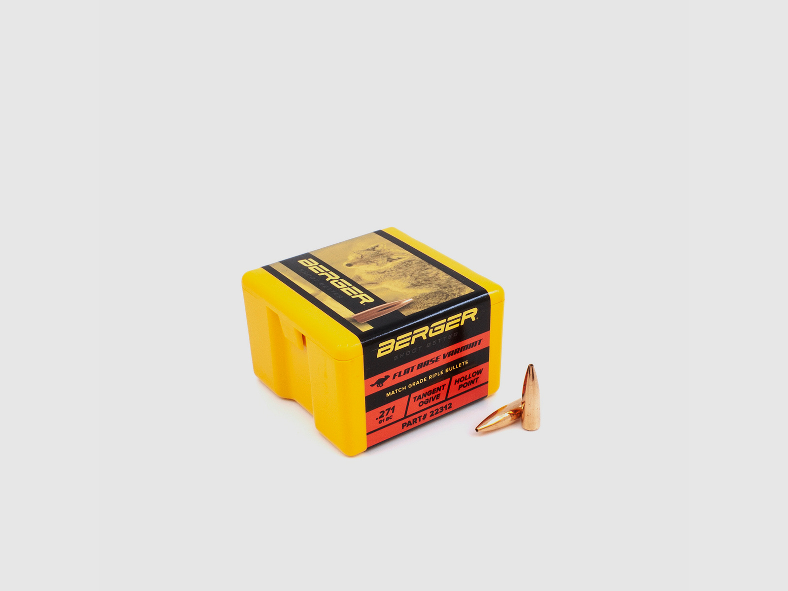 Berger Bullet .22 FB Varmint 60GR 100 Pieces