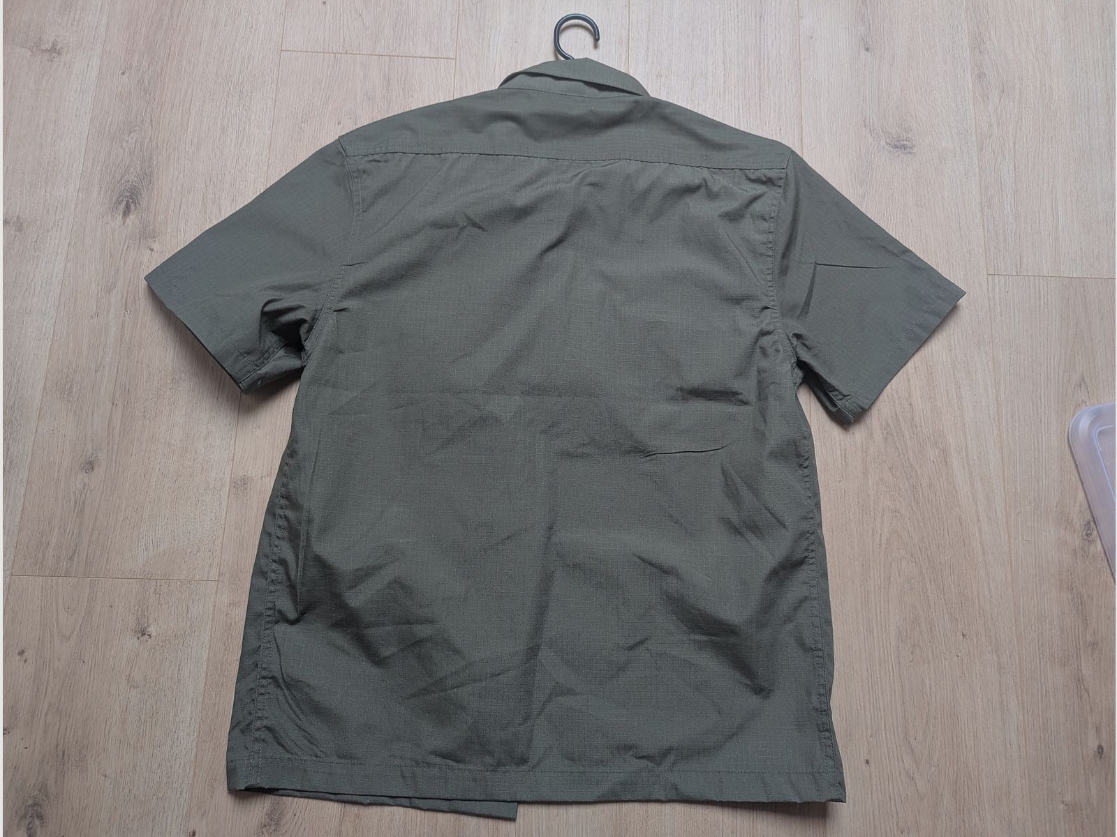 Brandit Shirt US Ripstop Shortsleeve oliv olive M Shirt MEDIUM camouflage
