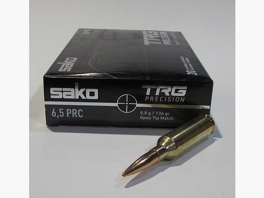 boite 20 cartouches SAKO 6.5 PRC TRG Precision 136 grains HPBT