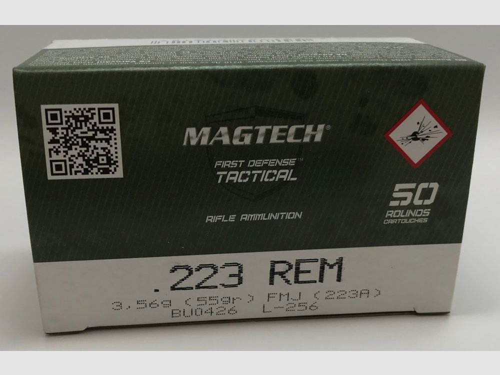Magtech .223 rem 55gr FMJ