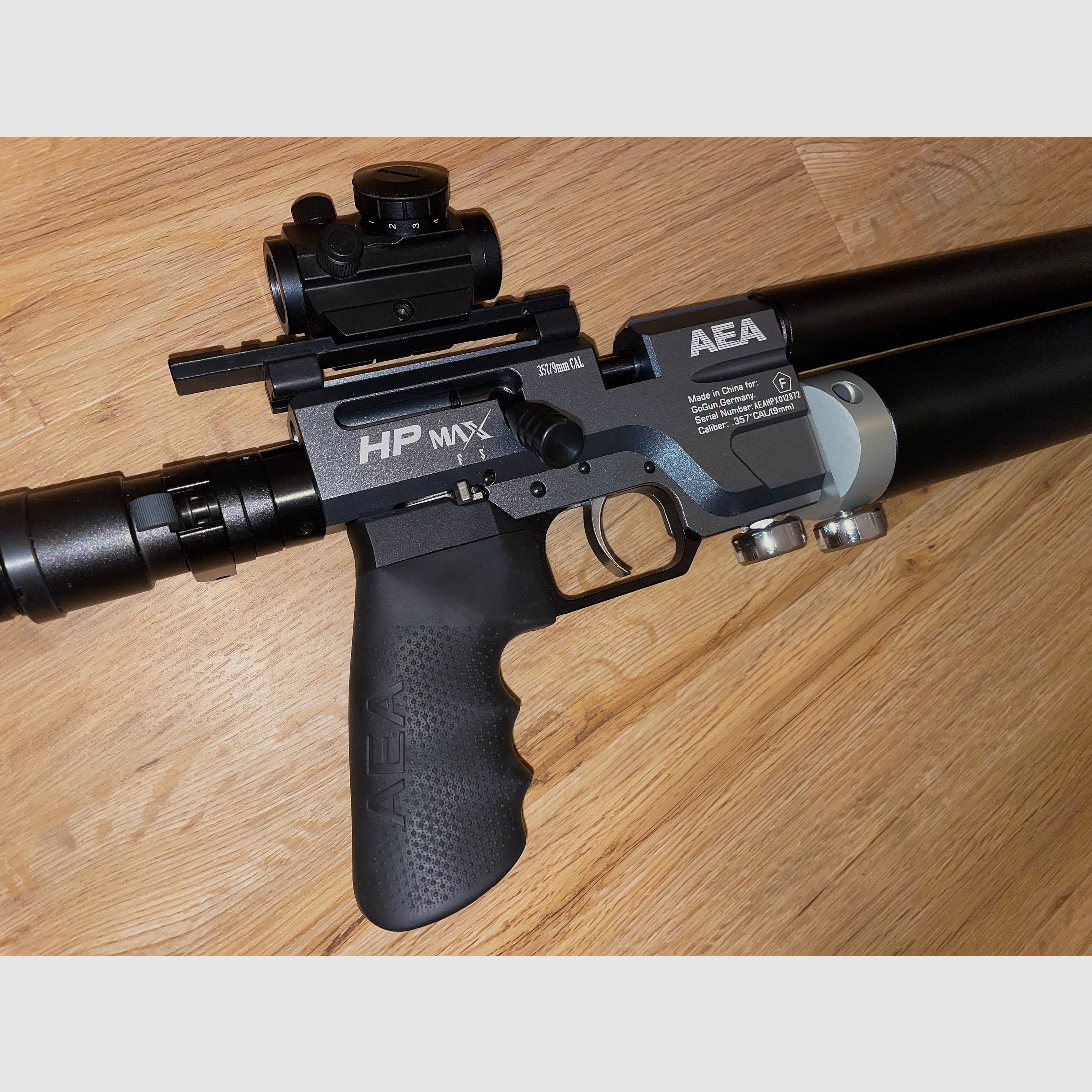 HP Max (Schalldämpfer, Visier)