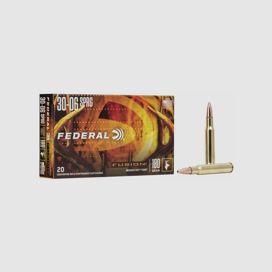 Federal	 TM/SP 11,7g/180grs Fusion 20er .30-06Spring