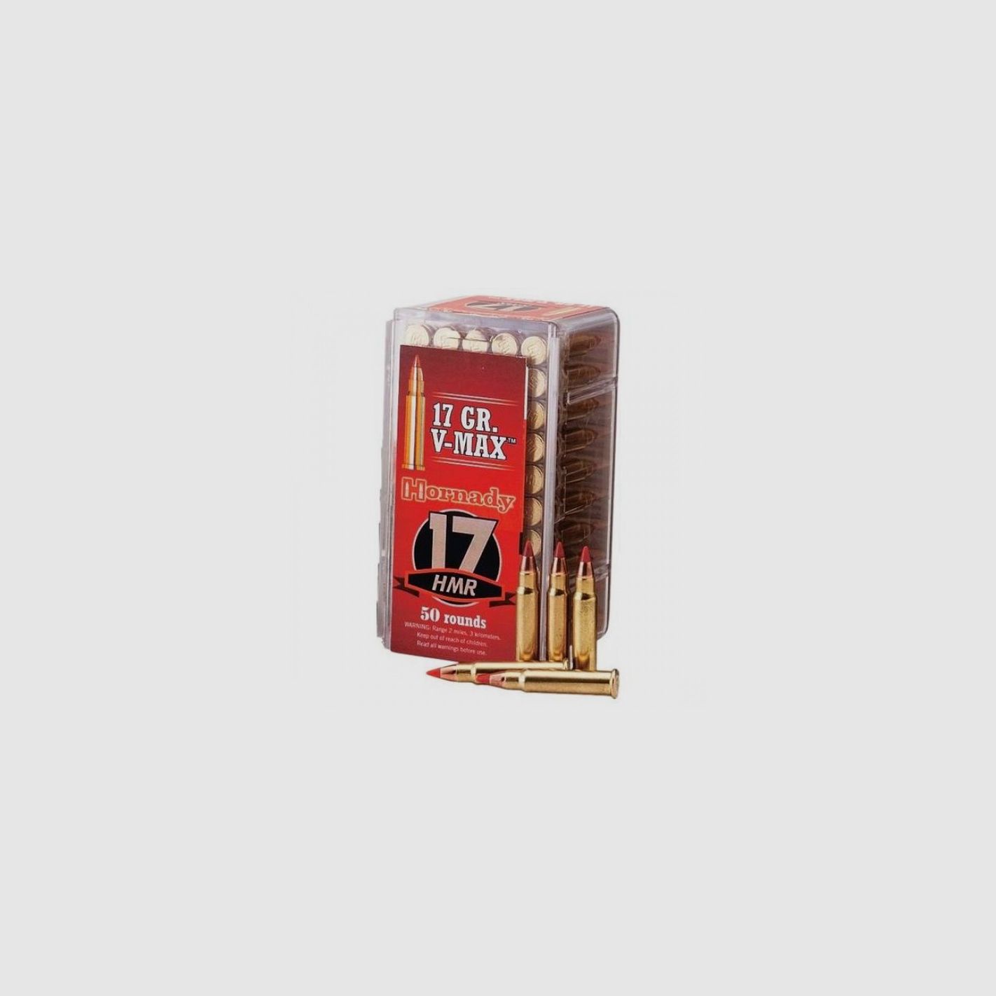 HORNADY 17 HMR 17 GRS V-MAX 50 STK PACKUNG