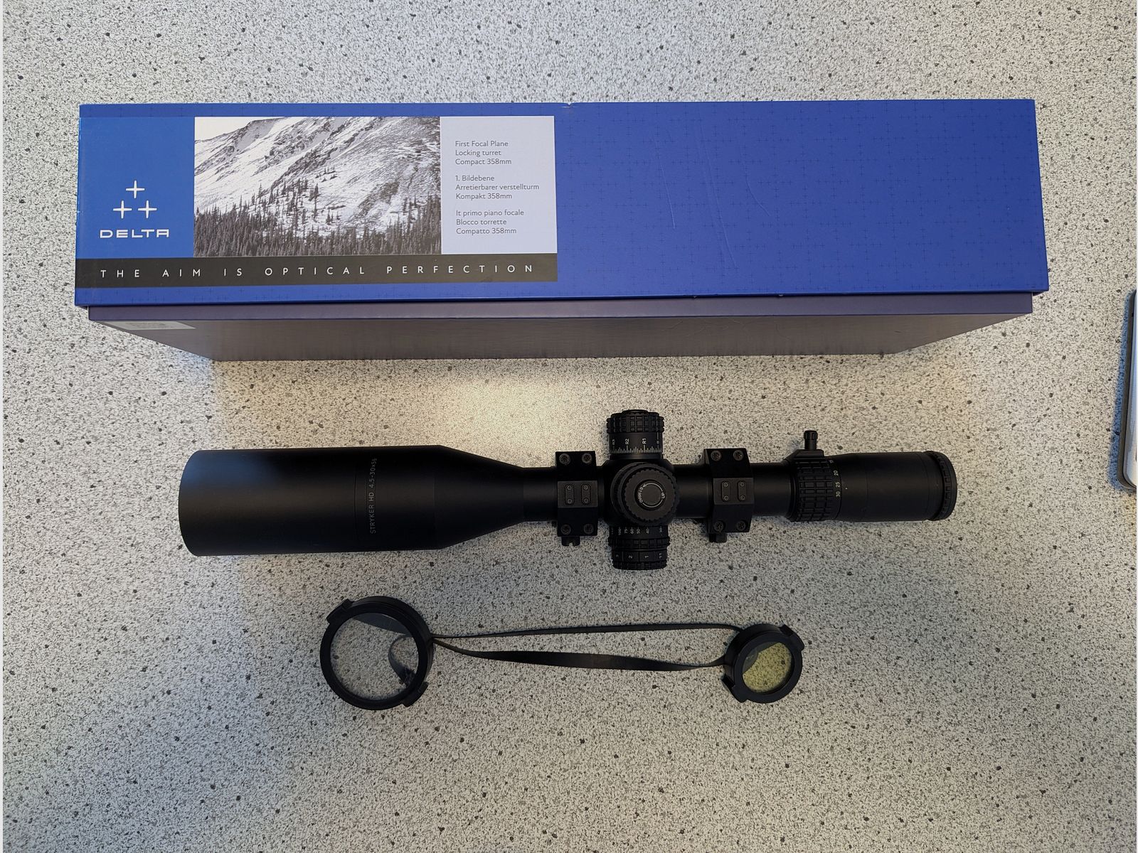 Delta Optical Stryker HD 4.5-30×56 FFP LRD-1P