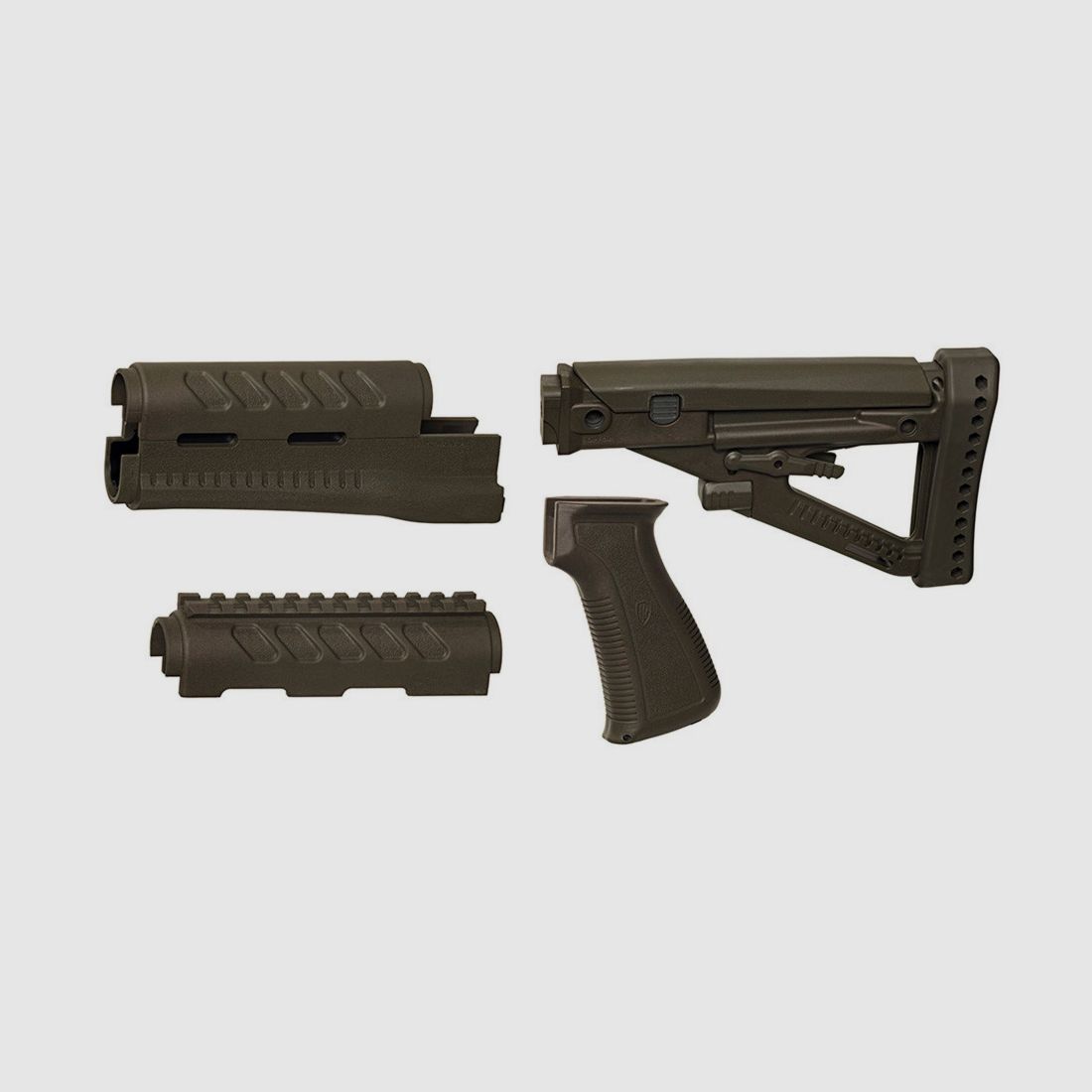Archangel OPFOR Series Crosse / Forend / Poignée Pistolet Ensemble Complet pour YUGO PAP AK - OD
