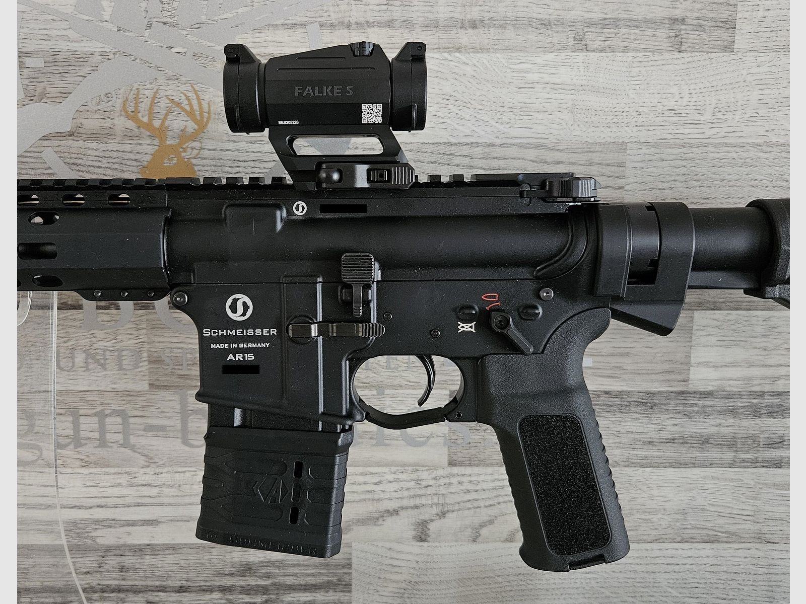 Schmeisser AR-15 M4FL Blck 14.5" cal. .223Rem. - Complete set - New goods from specialist trade