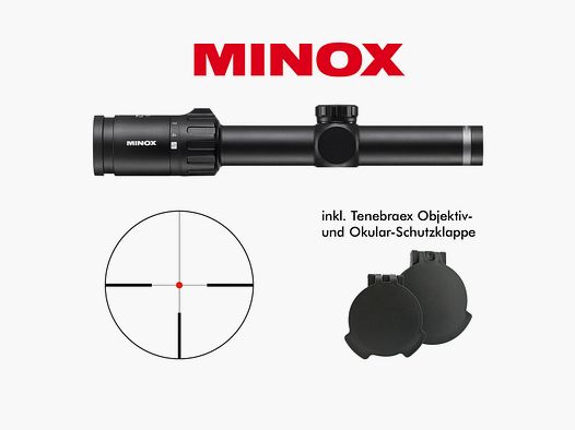 Minox telescopio di puntamento Allrounder 1-5x24 senza guida