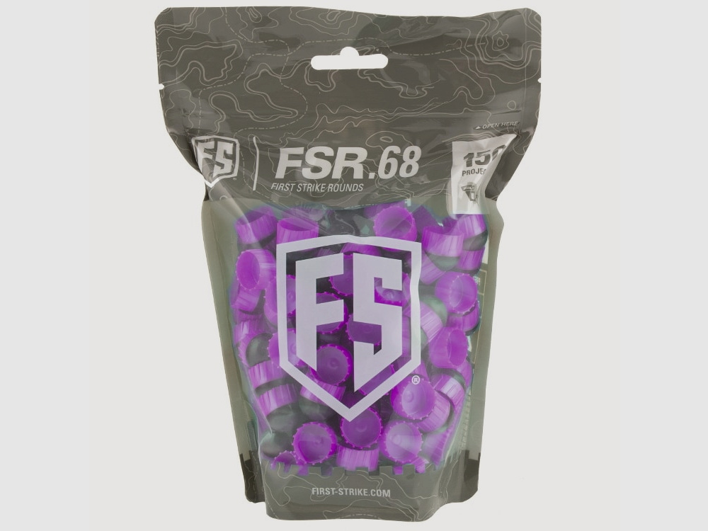 First Strike Paintballs 150 Schuss Tüte (grau/lila)