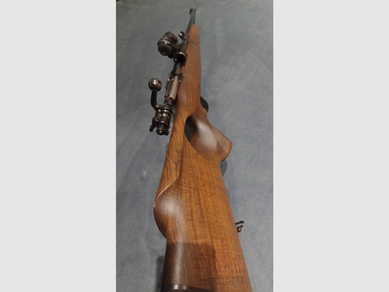 Repeater rifle mod. 98 with hole stock and Aimpoint Micro H2