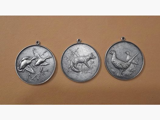 Jagdmedaille Jagdorden verschiedene Motive