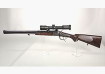 Suhler hunting lodge Hahn-Bockbüchsflinte 5.6x52 R / 16/70 with Zeiss Duralyt 2–8x42