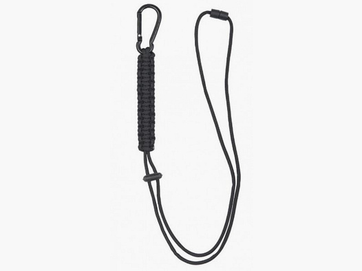 TACTICAL PARACORD LANYARD SCHWARZ