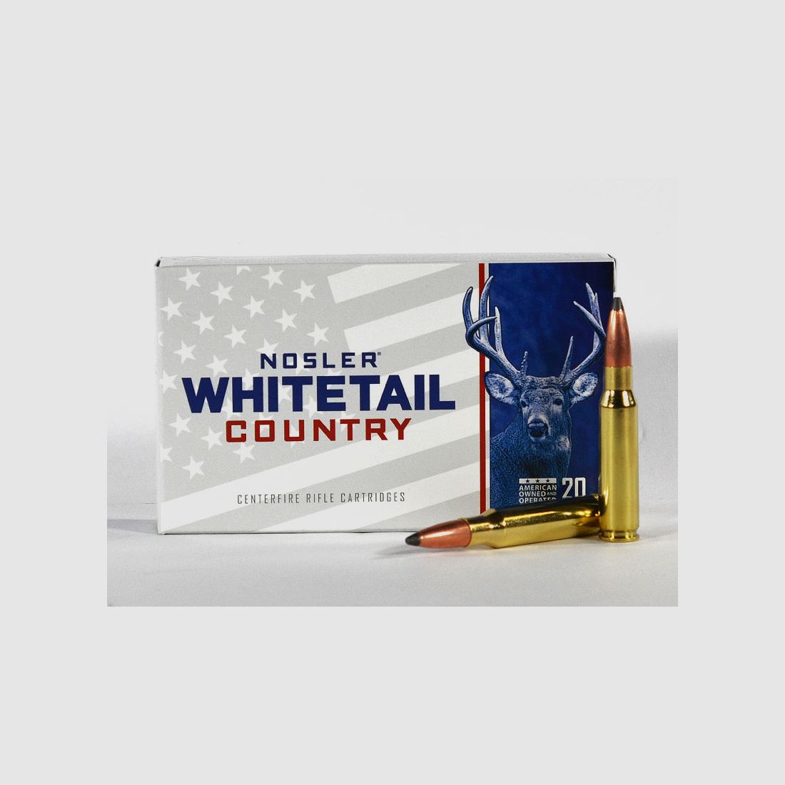NOSLER Whitetail Country .308 Winchester 165 grs 1 verpakking (20 schoten à 1,495 €*)