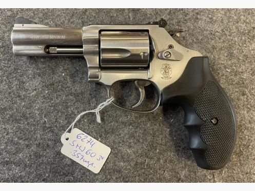 Smith + Wesson Mod. 60, 3", Kal. .357 magn.
