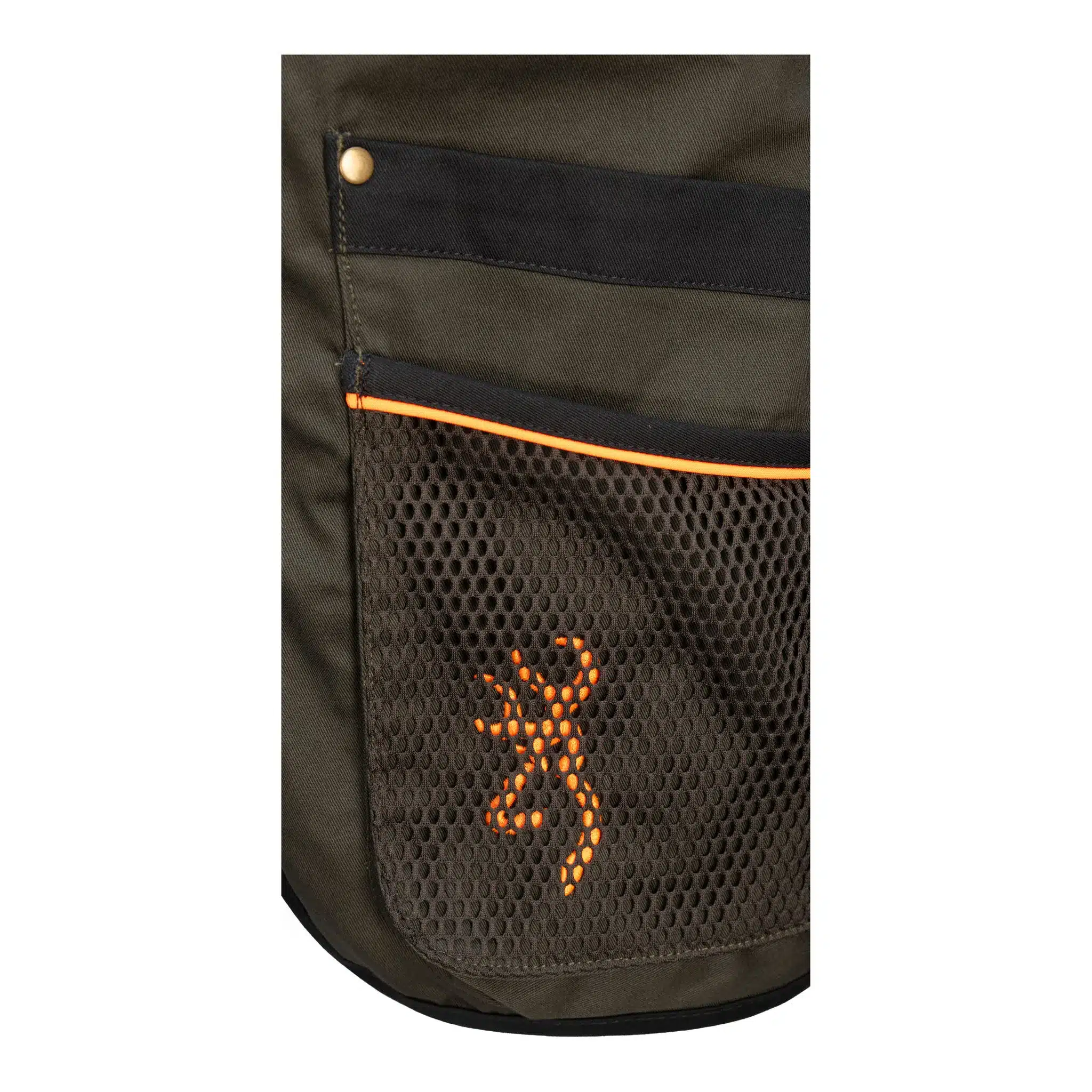 BROWNING CLASSIC KAMIZELKA TRAPOWA CZARNA I ZIELONA, zdjęcie 2 z 2