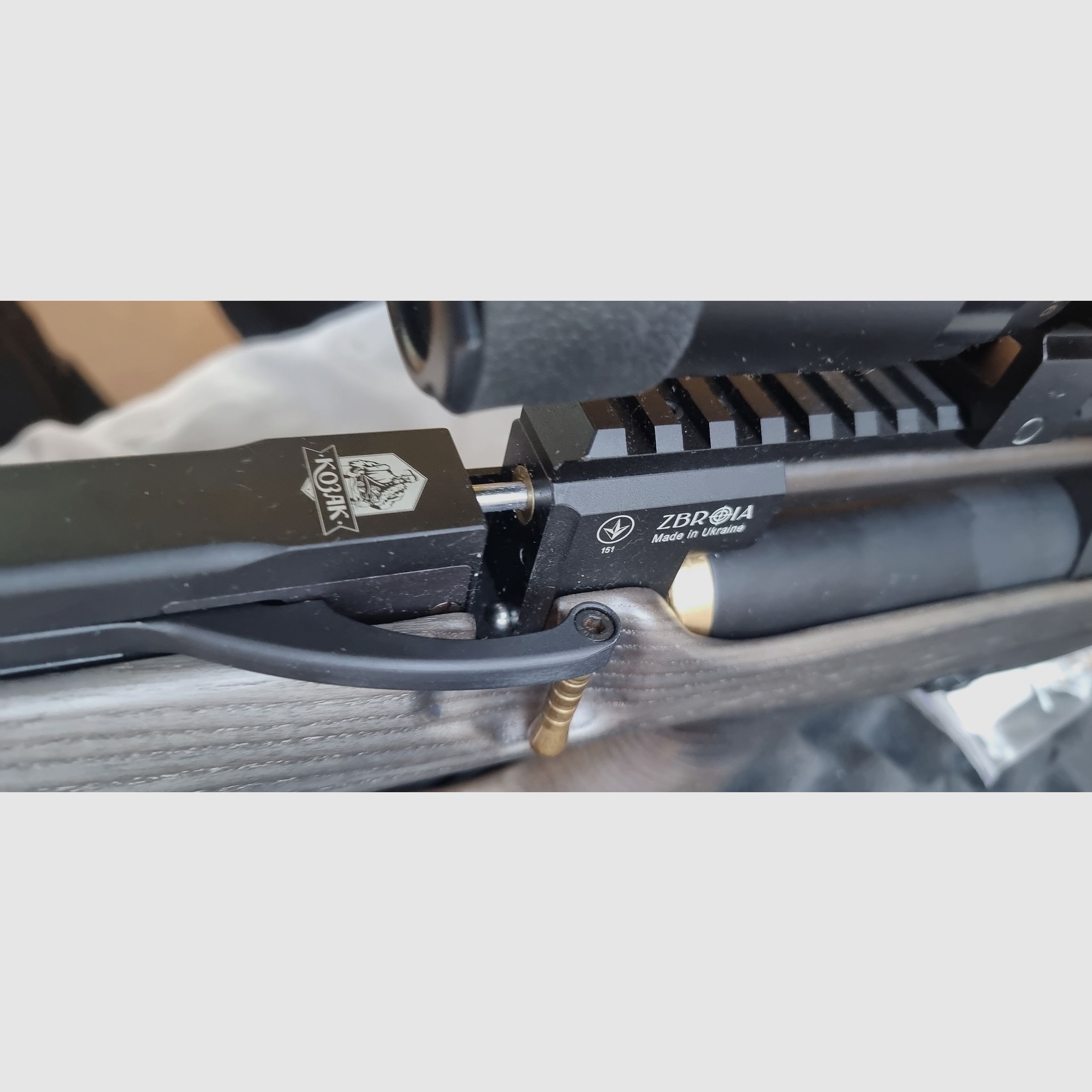 Reserviert Zbroia Kozak Pressluftgewehr Bullpulp mit  4 Magazinen, Pumpe usw