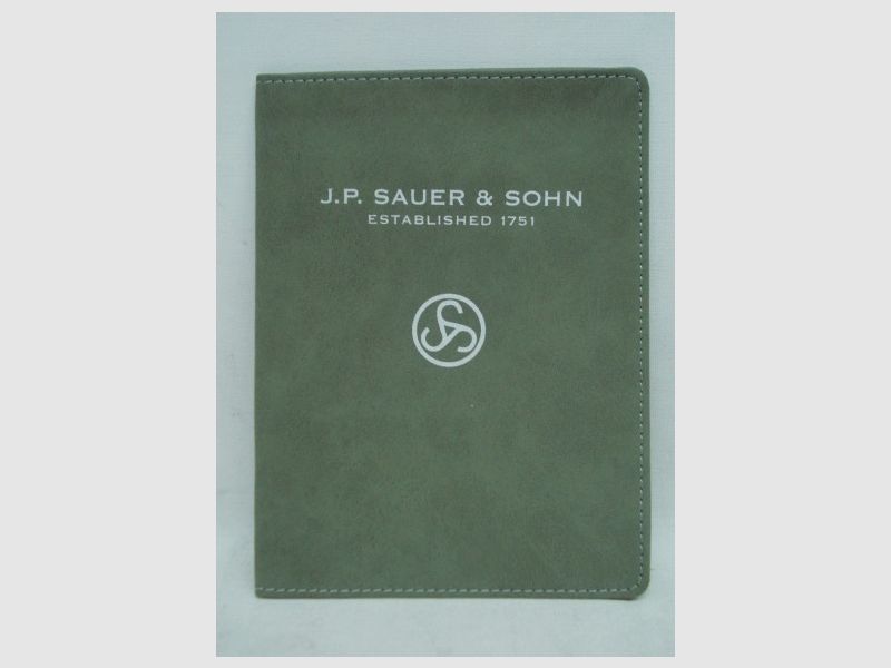 Jagdscheinetui - Sauerlogo, einfach