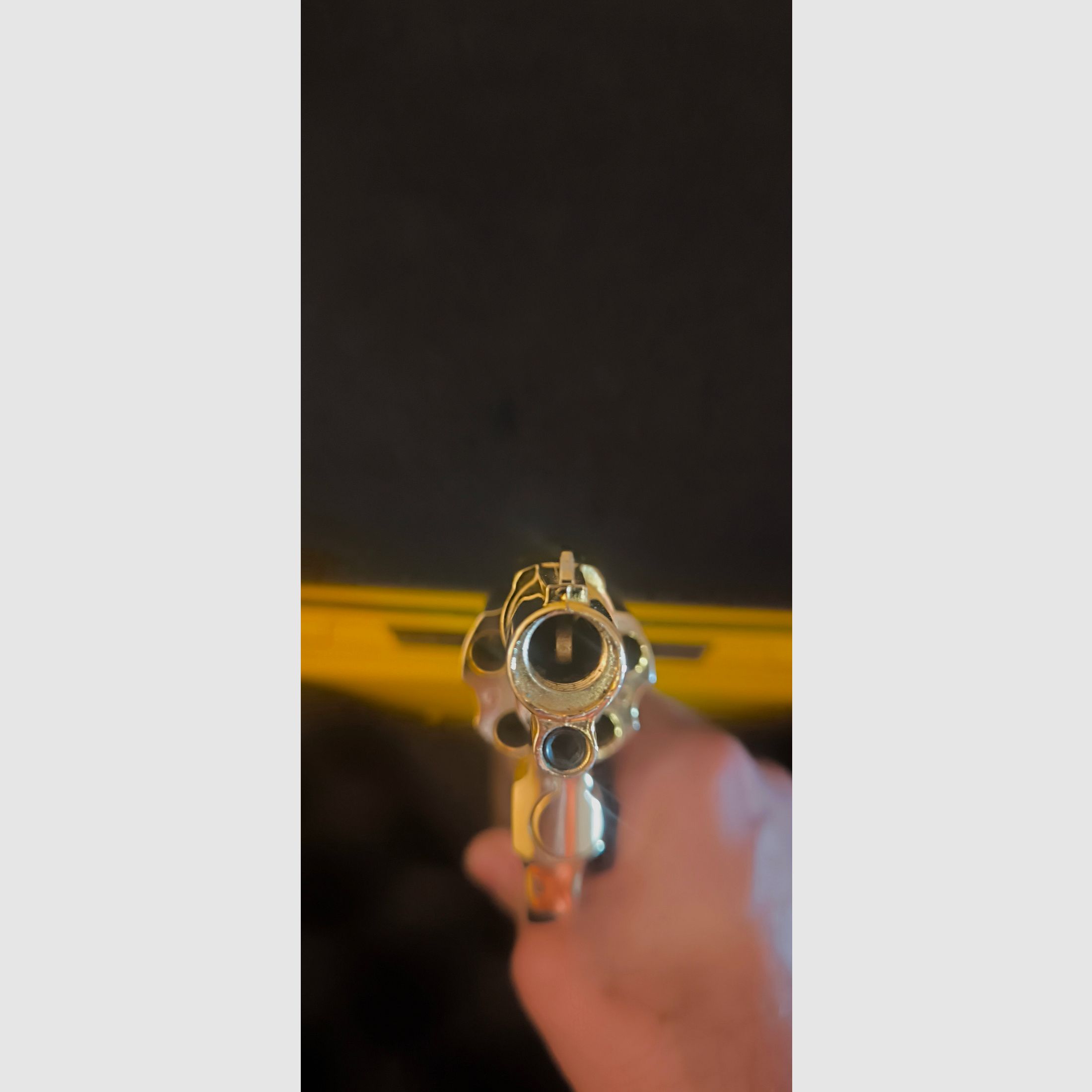 Revolver 9mmRK, 24Karat Vergoldet & Ungeschossen von Smith & Wesson, Modell Chiefs Special