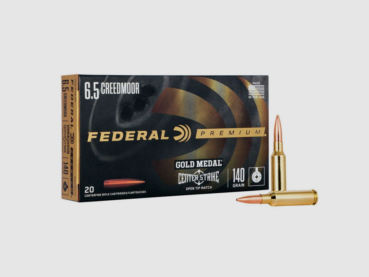 Büchsenmunition FEDERAL Gold Medal CenterStrike - OTM-Hohlspitze, Bild 1 von 3