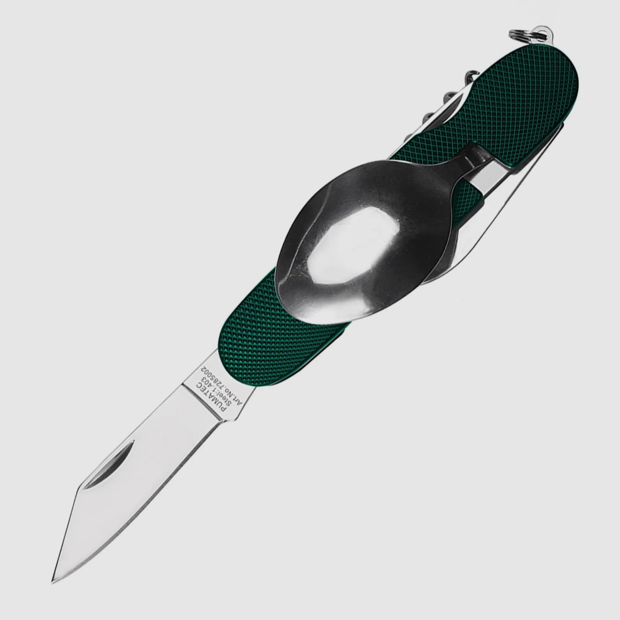 Herramienta de camping PUMA TEC, Multitool verde