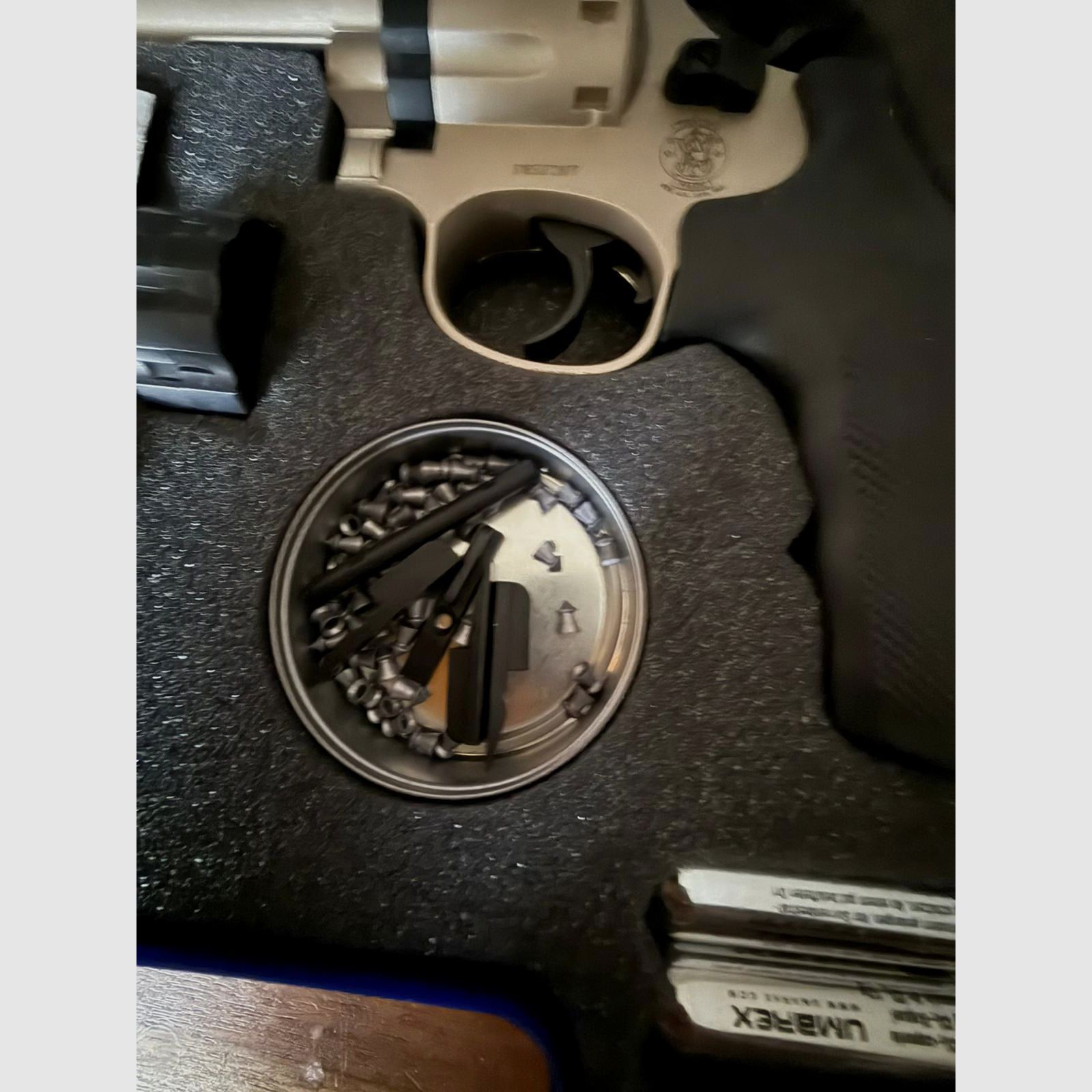 Revolver Co2 UMAREX Smith & Wesson 686 - 6 pollici Nickel 4,5 mm Diabolo